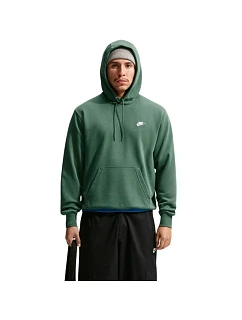 Pánska mikina Nike Club FT PO Hoodie, zelená, FN3866 323