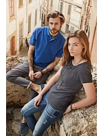 Pánské piqué polo z bio bavlny 02. cobalt model 22437855 - Daiber Pánské piqué polo z bio bavlny 02. cobalt model 22437855 - Daiber