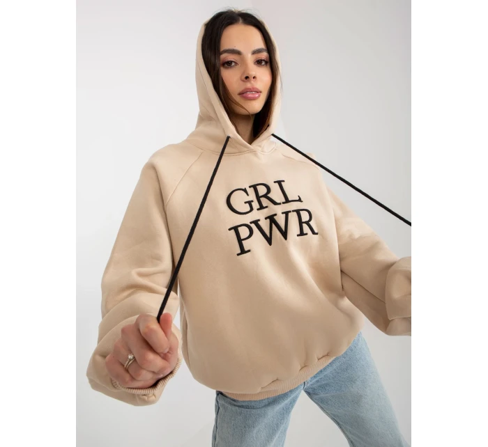 Dámska mikina EM BL 651 2.14X béžová - FPrice Dámska mikina EM BL 651 2.14X béžová - FPrice