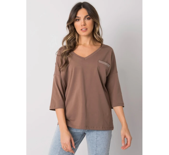 Blúzka RV BZ 7310.58 hnedá Blúzka RV BZ 7310.58 hnedá