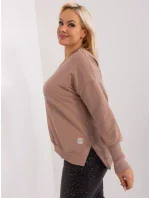 Bluzka RV BZ model 19143387 ciemny bezowy - FPrice