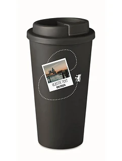Personalizovaný cestovný termohrnček s fotografiou a cestovateľským motívom