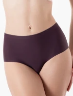 Dámske jednoduché maxi nohavičky Dark Purple - Julimex