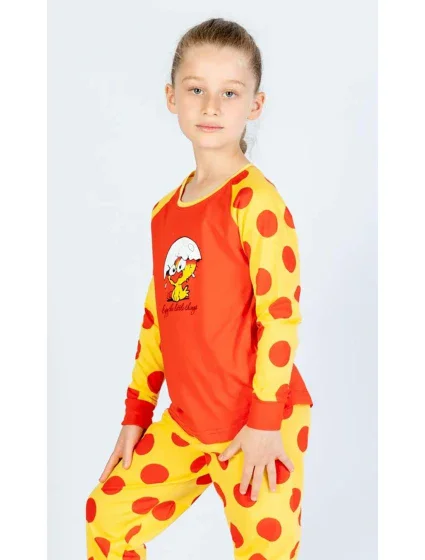 Detské pyžamo dlhé Kurča
