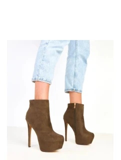 Topánky na podpätku model 217915 Solea