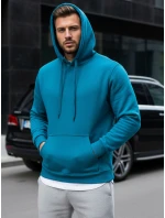 Pánska svetlomodrá mikina FashionStreet BX5108 Pánska svetlomodrá mikina FashionStreet BX5108