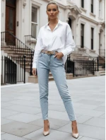 Dámské džínové kalhoty slim fit blue Dstreet model 21985543 - FashionStreet