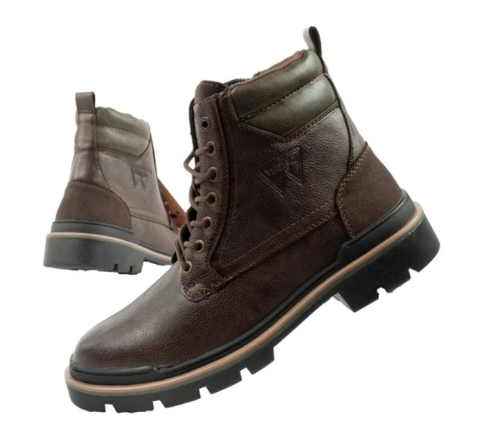 buty męskie  modne ciemny model 21361030 - Wrangler