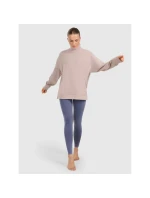 Dámska mikina na jogu a pilates 4F 4FWAW25TFSWF589-83S