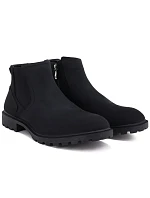Pánské vysoké kotníkové boty, černé, model 22348417 Pánské vysoké kotníkové boty, černé, model 22348417