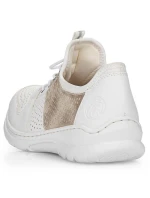 Pohodlná poltopánka Rieker W L3254-80 biela