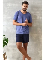 Talianska móda Dallas c.r. c.r. farba:modrá/sivá