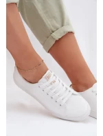 Dámske tenisky z eko kože Big Star TT274001 White Dámske tenisky z eko kože Big Star TT274001 White