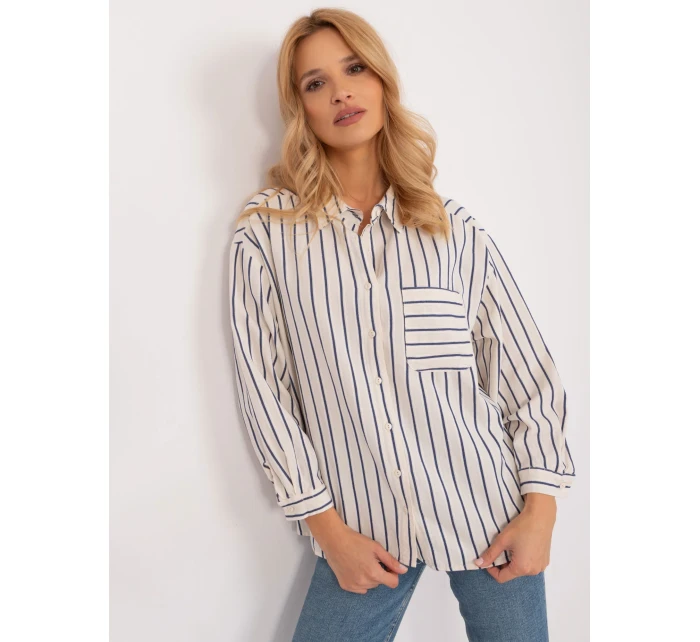 Košeľa BP KS 1148.12 tmavomodrá