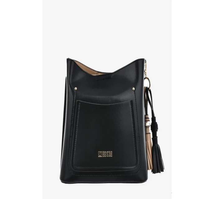 Malá kabelka z eko kože Big Star Black Malá kabelka z eko kože Big Star Black