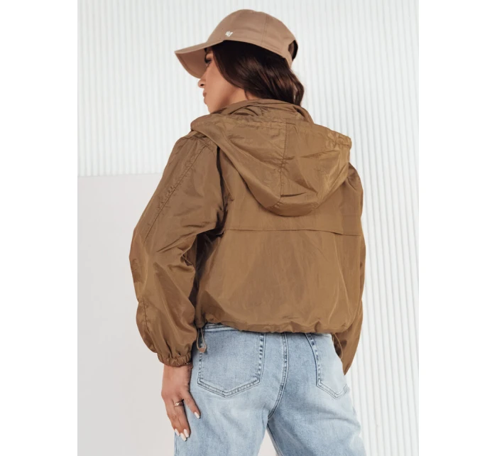 Dámska prechodná bunda GRAUS hnedá FashionStreet TY4235 Dámska prechodná bunda GRAUS hnedá FashionStreet TY4235