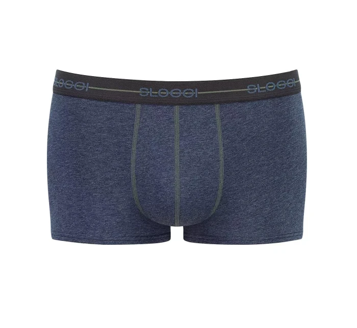 Pánske boxerky Start Hipster C2P - UNKNOWN - black/blue V004 - Sloggi