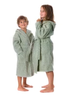 detský župan Athena s kapucňou 9116 Baby Olive