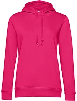 B&C Inspire Hooded /women_° Dámska mikina s kapucňou 01.W34B magenta pink