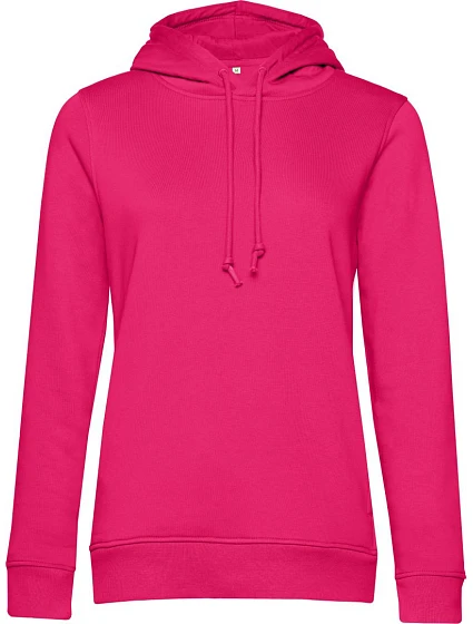 B&C Inspire Hooded /women_° Dámska mikina s kapucňou 01.W34B magenta pink