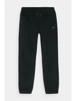 Chlapčenské nohavice Smooth 4F 4FJWMM00TTROM0812-20S Black Chlapčenské nohavice Smooth 4F 4FJWMM00TTROM0812-20S Black