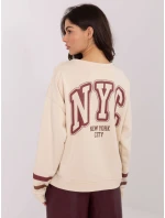 Mikina MJ BL H2496.27 béžová Mikina MJ BL H2496.27 béžová