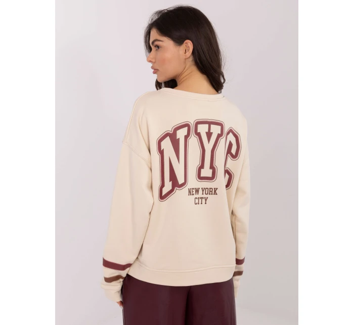 Mikina MJ BL H2496.27 béžová Mikina MJ BL H2496.27 béžová