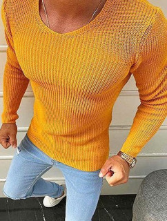 Žltý pánsky sveter WX1590