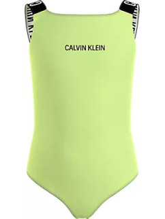 Dívčí jednodílné plavky KY0KY00086M0T - Calvin Klein