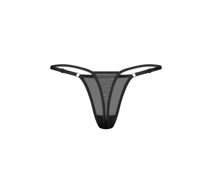 Dámská sexy tanga model 21935224 Sexy černé - Obsessive Dámská sexy tanga model 21935224 Sexy černé - Obsessive