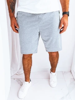Pánské světle šedé teplákové kraťasy Dstreet model 21968878 - FashionStreet