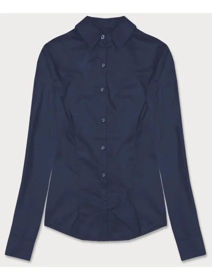 Klasická modrá dámska košeľa (HH039-50)