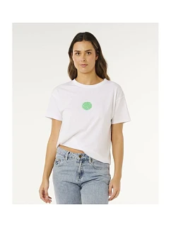 Dámske tričko RIP CURL Icons Of Surf Relaxed Tee, biele