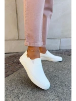 Dámské Tenisky SlipOn Big Star model 21693204 Bílé - Big Star Shoes Dámské Tenisky SlipOn Big Star model 21693204 Bílé - Big Star Shoes