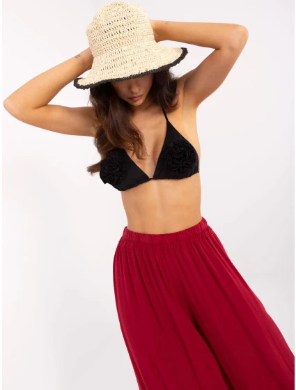 Spodnie TW SP BI model 20862984 bordowy - FPrice Spodnie TW SP BI model 20862984 bordowy - FPrice