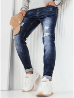 Pánské tmavě modré kalhoty Dstreet model 21968008 - FashionStreet