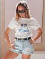 Dámské džínové šortky s páskem blue Dstreet model 21987623 - FashionStreet Dámské džínové šortky s páskem blue Dstreet model 21987623 - FashionStreet