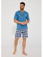 Pyžamo model 21908822 Arizona kr/r S2XL pánské - Cornette Pyžamo model 21908822 Arizona kr/r S2XL pánské - Cornette