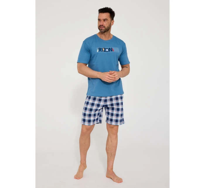 Pyžamo model 21908822 Arizona kr/r S2XL pánské - Cornette Pyžamo model 21908822 Arizona kr/r S2XL pánské - Cornette