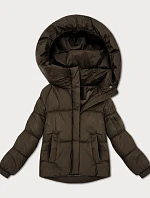 Dámska prechodná bunda oversize S'West hnedá (B2003-48)