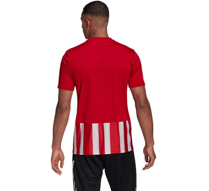 Pánske pruhované futbalové tričko 21 M GN7624 - Adidas