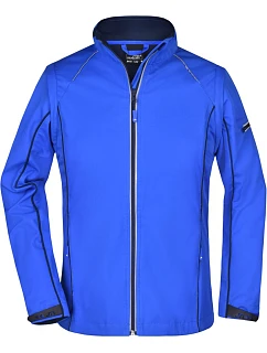 Daiber JN 1121 Dámska softshellová bunda s odnímateľnými rukávmi 02.1121 nautic blue/navy