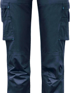 ProJob 2553 Service Pants Women Dámske elastické pracovné nohavice 64.2553 tmavomodré