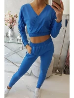 Sada s ozdobnými model 18746088 chrpa - K-Fashion Sada s ozdobnými model 18746088 chrpa - K-Fashion