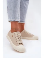 Dámské Textilní Tenisky Big Star model 21693141 Béžové - Big Star Shoes Dámské Textilní Tenisky Big Star model 21693141 Béžové - Big Star Shoes