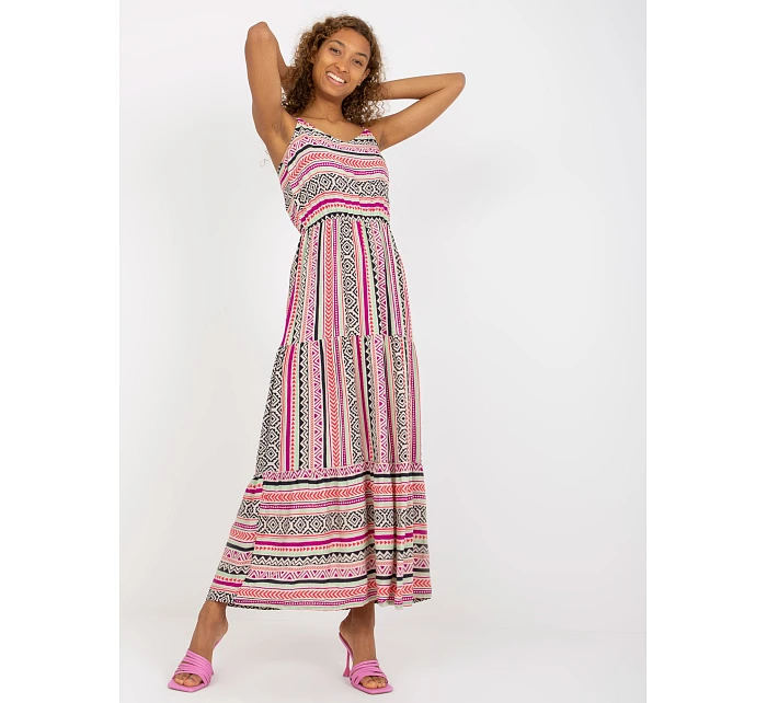 Šaty D73781M30313A viacfarebné