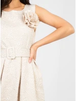 Šaty IT SK 21861.86 svetlo béžová Šaty IT SK 21861.86 svetlo béžová