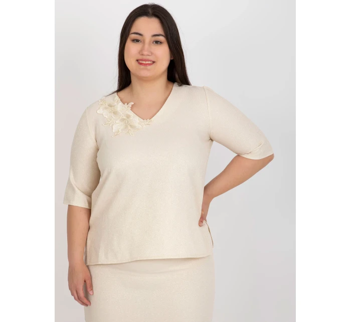 Blúzka LK BZ 506692.32 béžová