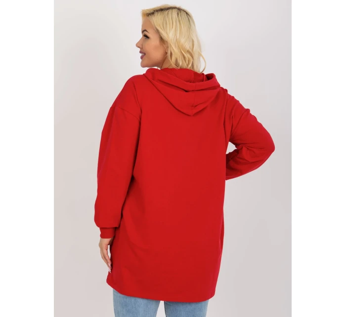 Mikina RV BL 8258.34 červená