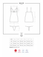 Košilka model 5434893 chemise - Obsessive Košilka model 5434893 chemise - Obsessive